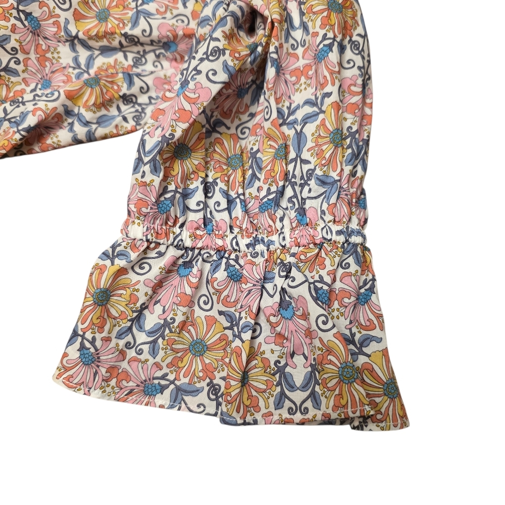 J. Crew Floral Print Women's Blouse Size S Nwt - Picture 11 of 15